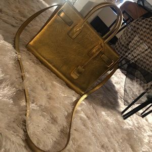 Saint Laurent Gold Bag